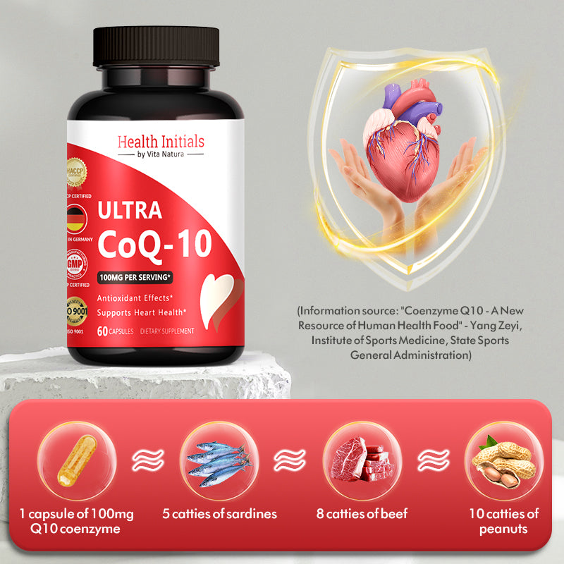 Ultra Coenzyme Q10 (CoQ10) Capsules